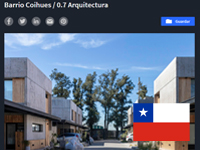 ArchDaily - Barrio Coihues I